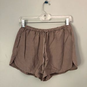 flowy shorts with pockets